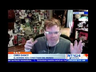 ¿Cómo vive el hombre “más conectado del mundo”? NTN24 presenta un día en la vida de Chris Dancy