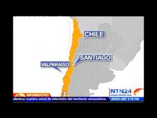 Fuerte sismo de magnitud 6.4 sacude centro de Chile