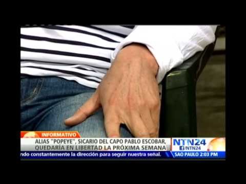 Juez colombiano ordena la libertad del exjefe de sicarios de Pablo Escobar alias 'Popeye'