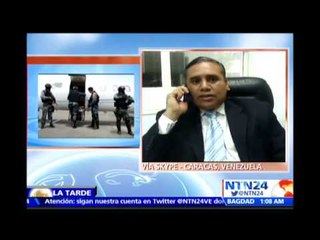 Abogado del FPV describe la situación de encarcelamiento del estudiante Gerardo Carrero en Vzla