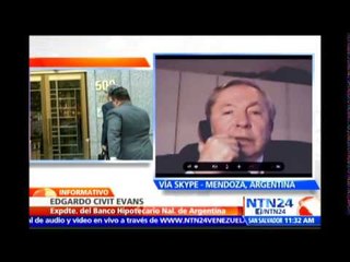 Edgardo Civit habla sobre la intención del Gobierno de transferir la licitud de la deuda externa