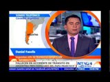 Oficial argentino entrega reporte sobre accidente de transito en el que mueren familiares del Papa