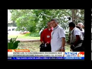 Presentan lista de víctimas que participarán en diálogos entre el Gobierno colombiano y las FARC