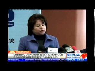 Gobierno de Panamá niega la extradición de la exdirectora del DAS María del Pilar Hurtado