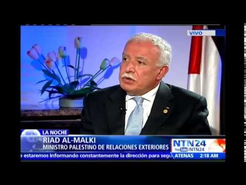 Nosotros queremos ir a la Corte Internacional : Canciller Palestino en NTN24