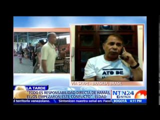 Embajador de Israel en Brasil: la solución al conflicto es llegar a una desmilitarización total