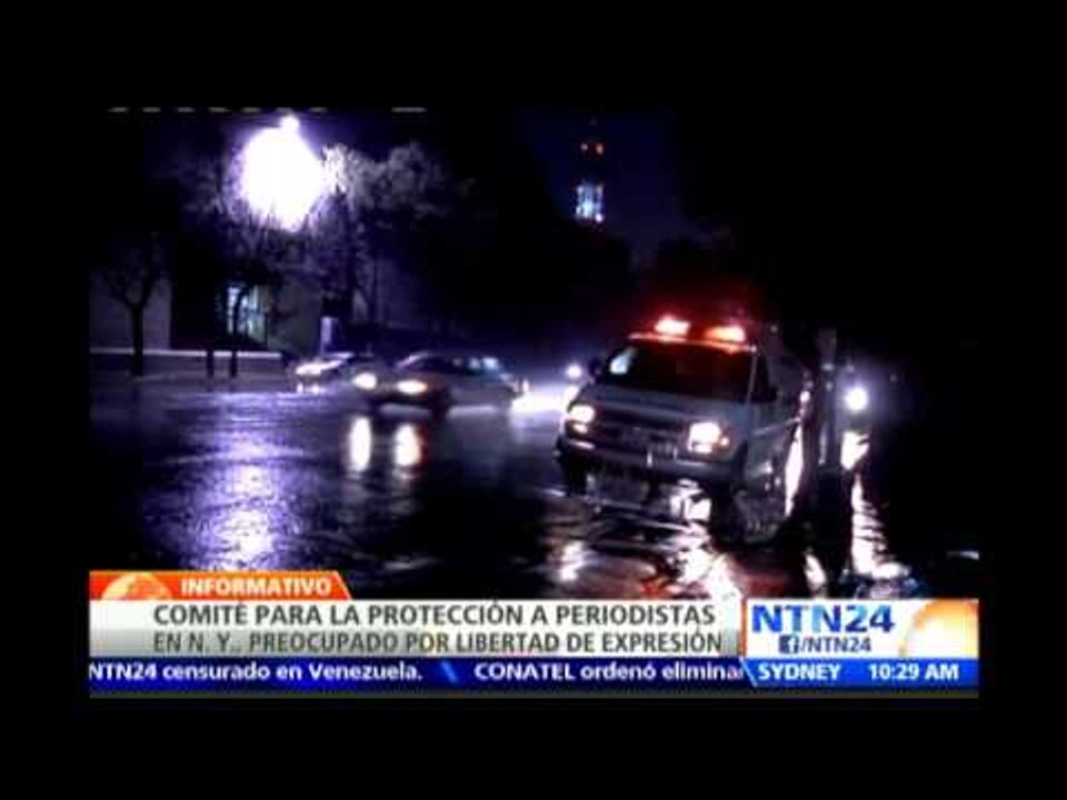 Comité para la protección a periodistas muestra su preocupación por la libertad de expresión