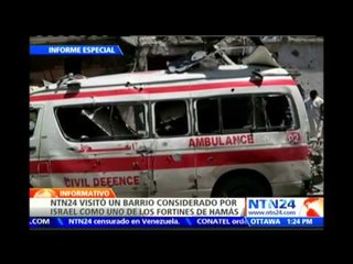 NTN24 visita uno de los barrios considerados como bastión de Hamás en Gaza