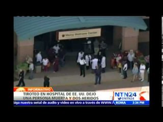 Un muerto y dos heridos en tiroteo en hospital en Pensilvania