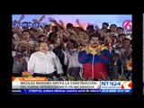 Maduro ratifica su apoyo a Daniel Ortega en la construcción del Canal Interoceánico en Nicaragua