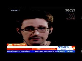 Reaparece Edward Snowden dejando un mensaje de protección de información a un grupo de hackers