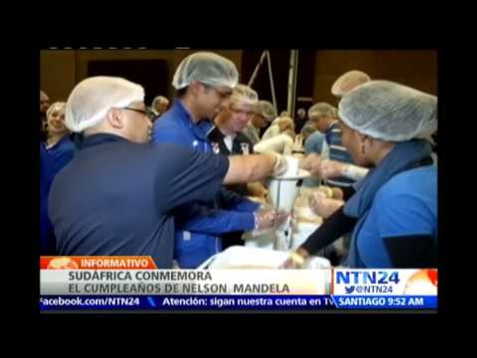 Sudafricanos conmemoran con buenas acciones el primer 'Mandela Day' tras la muerte del expresidente