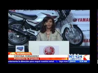Cristina Fernández asegura que Argentina no entrará en "default" porque el país ya "pagó"
