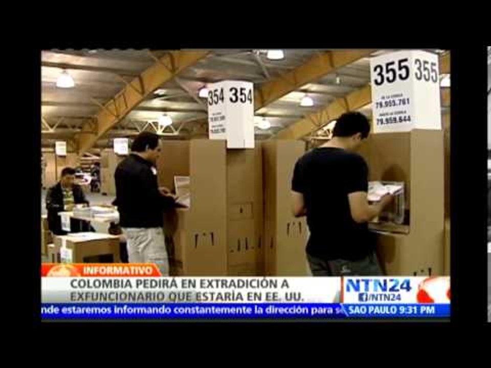 Gobierno colombiano pedirá la extradición del exministro Arias tras conocer condena en su contra