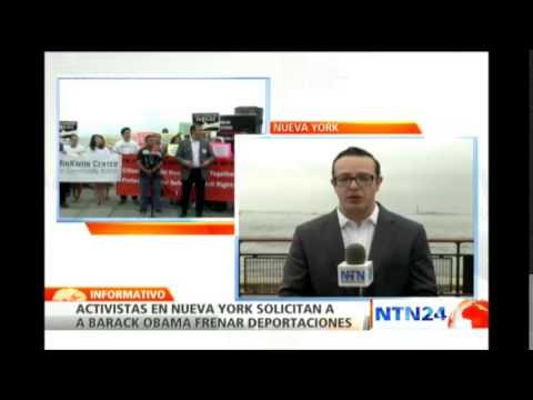 Activistas Solicitan a Barack Obama frenar deportaciones