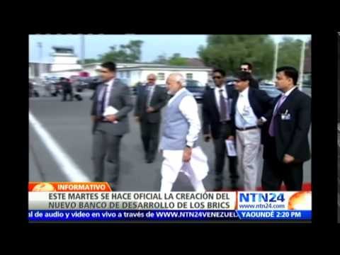 Presidentes de economías emergentes BRICS harán oficial la creación del Banco de Desarrollo