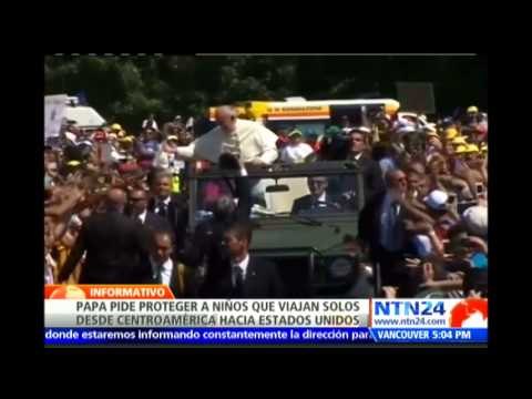 Papa Francisco podría visitar México para tratar de encontrar salida a crisis de niños inmigrantes