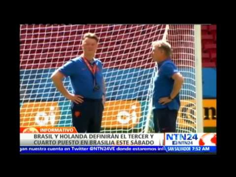 Brasil y Holanda competirán este sábado por el tercer puesto del Mundial de Fútbol