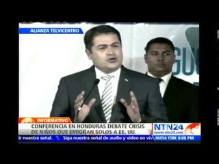 Cifras alarmantes: conferencia en Honduras debate crisis de niños que emigran solos a EE.UU.