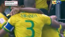 Highlights Eliminatorias Rusia 2018 - Brasil vs Venezuela