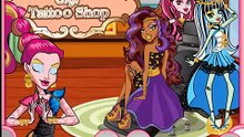 Monster High Gigi Tattoo Shop Video Walkthrough