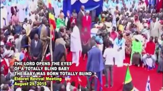STUNNING MIRACLE The LORD Creates A New Iris, Eldoret August 2015 Revival - Prophet Dr. Owuor