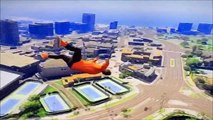 GTA 5 Online - Modded Deathmatch - INSANE Flying Launch Glitch (GTA 5 Funny Moments)