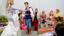 Frozen Disney Elsa com Anna e Barbie Casamento Frozen completo Portugues [PARTE 4]