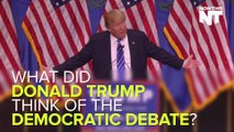 Donald Trump Live Tweeted The Democratic Debate