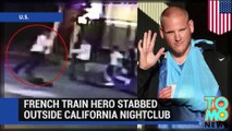 French train attack hero Spencer Stone stabbed outside Sacramento nightclub