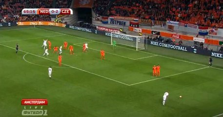 But contre son camp gag de Robin Van Persie Pays-Bas - République tchèque