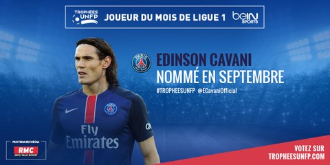 UNFP - Septembre : Edinson Cavani