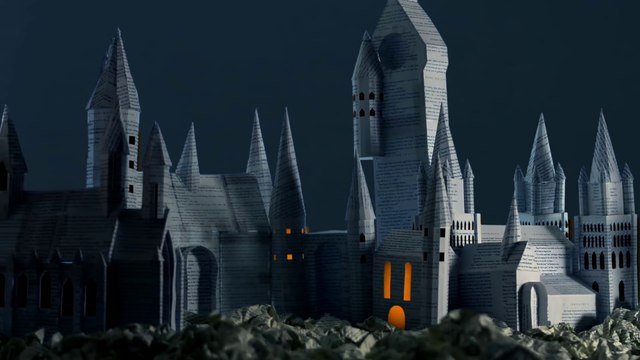 Le château de Harry Potter Poudlard, prend vie dans ce court-métrage en Stop-Motion
