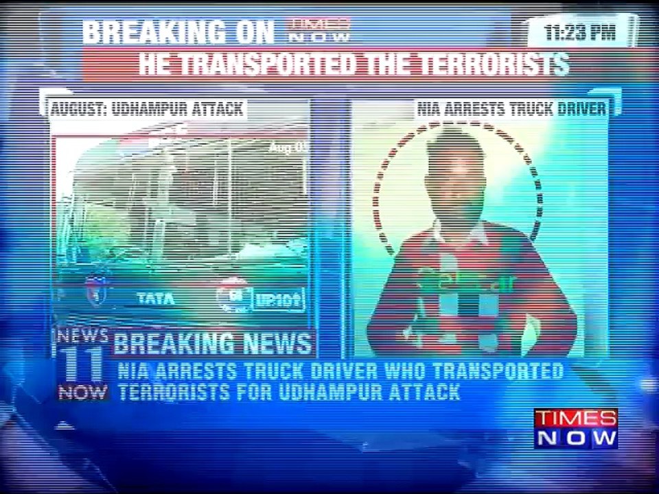 Truck Driver Arrested Who Transported Terrorists To Udhampur