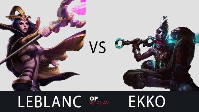 [Highlights] LeBlanc vs Ekko - SKT T1 Faker EUW LOL SoloQ