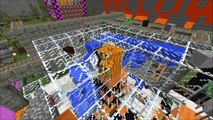 Minecraft Haunted House Halloween Town Ghostly GO Cart Coaster on Terror Track [Part 1]