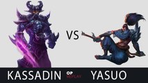 Kassadin vs Yasuo - SKT T1 Faker EUW LOL Diamond 5
