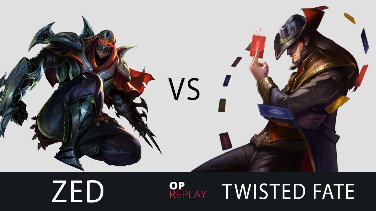 [Highlights] Zed vs Twisted Fate - Dopa KR LOL SoloQ