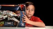 X WING STARFIGHTER / FIGHTER LEGO Star Wars Set 9493 Time lapse/Stop Motion Build, Review