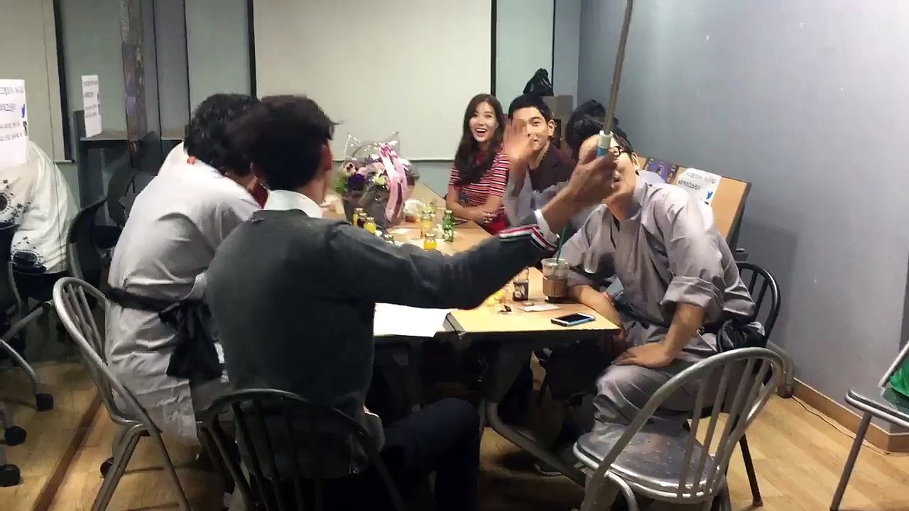 (720P)20151013_'Clenched fist Shaolin' press con. waiting room making-JungShin