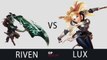 Riven vs Lux - SKT T1 Faker EUW LOL Diamond 1