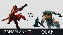 [Highlights] Gangplank vs Olaf - SKT T1 Faker EUW LOL SoloQ