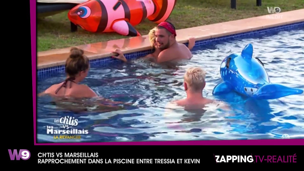 Les ch’tis vs les marseillais : Kevin et Tressia se rapprochent dans la piscine
