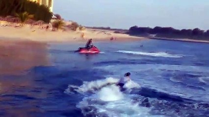 Flyboard Water Ride in Dubai (Feb 2015)