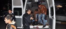 14 kişilik minibüsten 40 Suriyeli çıktı