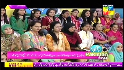 Jago Pakistan Jago HUM TV Morning Show Sanam Jung 01 October 2015