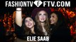 Elie Saab Spring 2016 Front Row ft. Kris Jenner | PFW | FTV.com