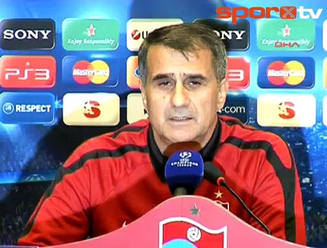 Şenol Güneş: İyi sonuç alırsak şansımız yüzde 60