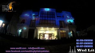 Wedding Lights | Wedding Decor | Thematic Weddings | Ideas 3D Lighting | Pakistan | Celebrations