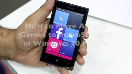 How to Move Apps & Games to SD Card in Windows 10 Mobile